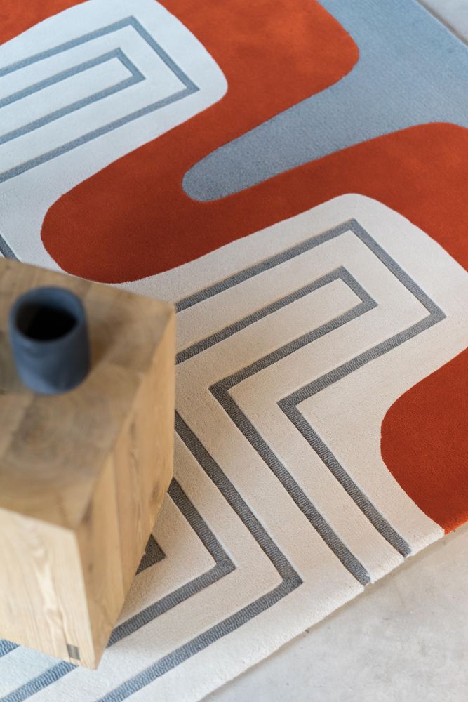 Design carpets - Meander rug - DARE TO RUG