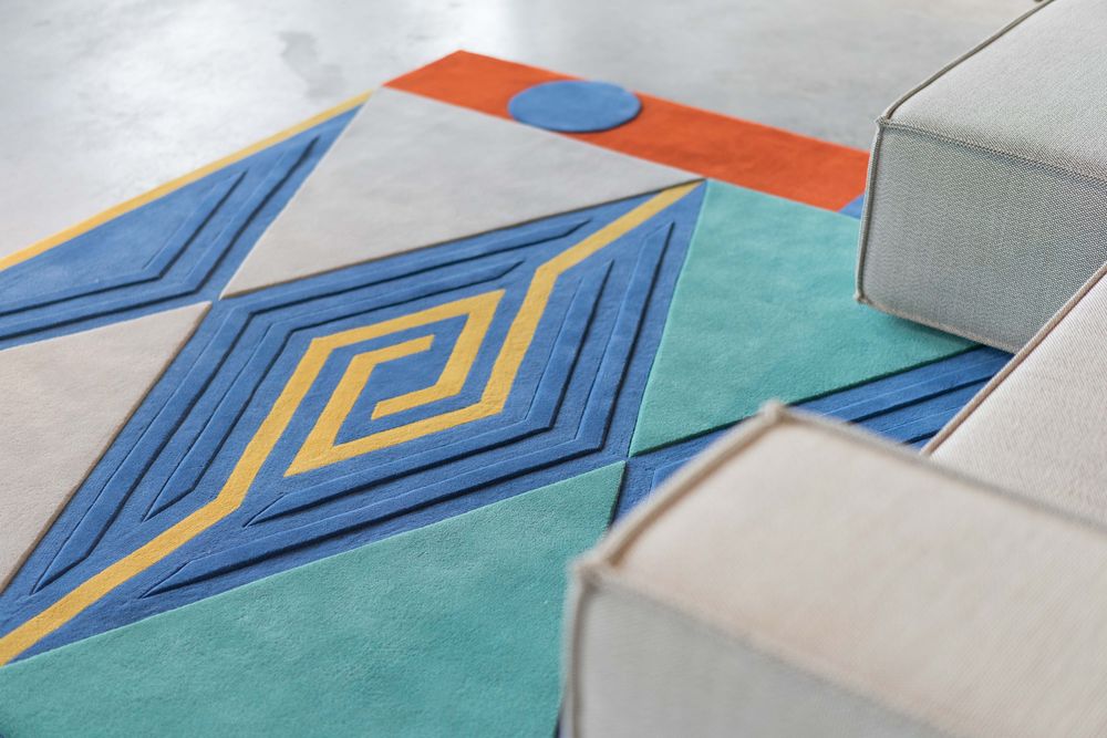 Design carpets - Dyad rug - DARE TO RUG