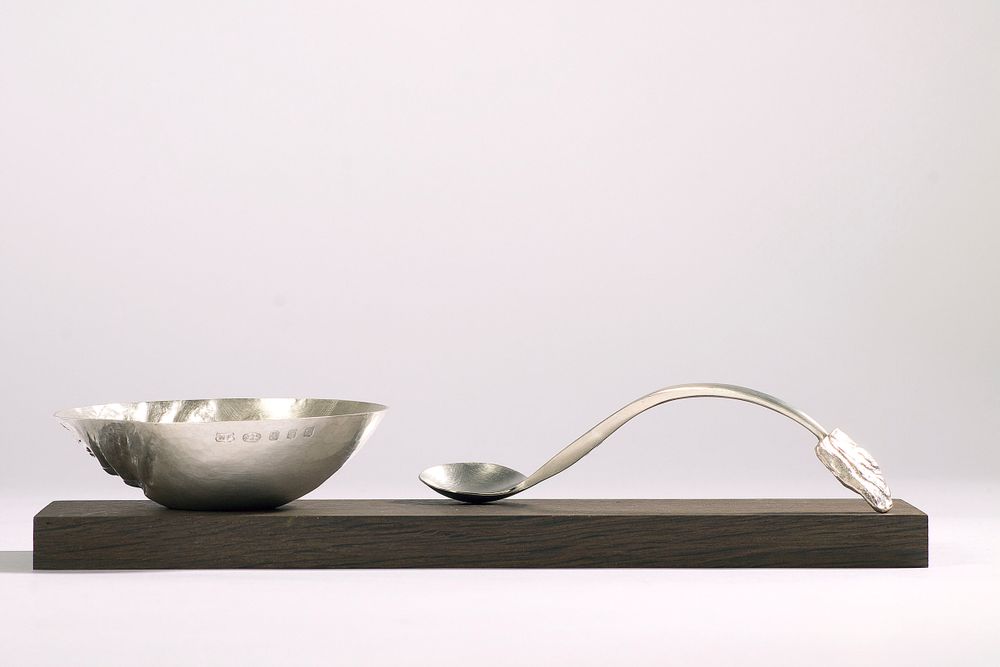 Cadeaux - Sucrier et cuillère - MEGAN FALCONER SILVERSMITH