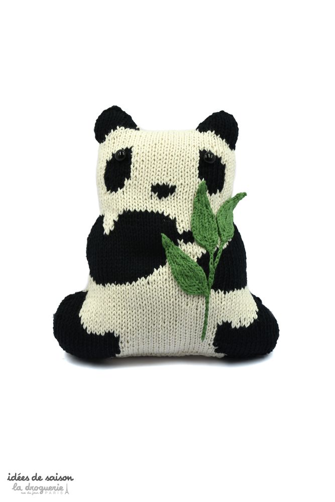 Soft toy - The Panda comforter - LA DROGUERIE IDÉES DE SAISON