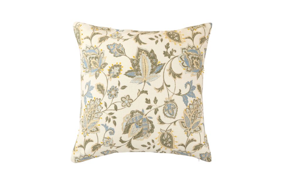 Fabric cushions - The Knotted Florid Cushion Cover - THE INDIAN PICK