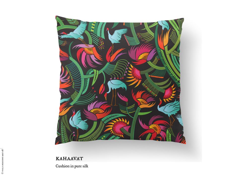 Fabric cushions - Kahaavat - TOILE INDIENNE