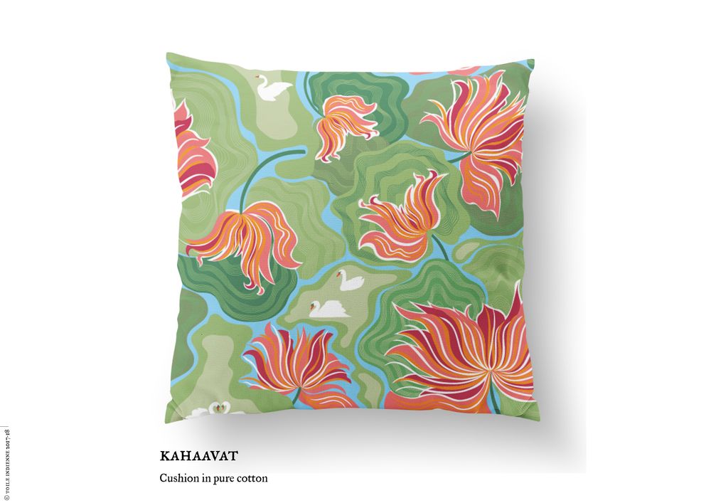 Fabric cushions - Kahaavat - TOILE INDIENNE