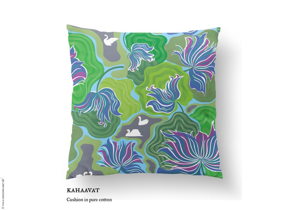 Fabric cushions - Kahaavat - TOILE INDIENNE