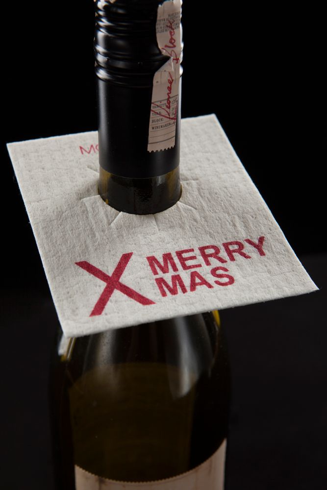Wine accessories - Card for a wine bottle - MORE JOY