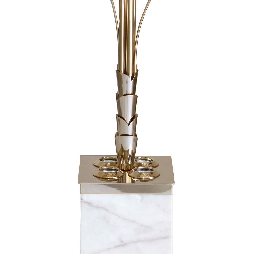 Decorative objects - Ivete Palm Tree Lamp - COVET HOUSE
