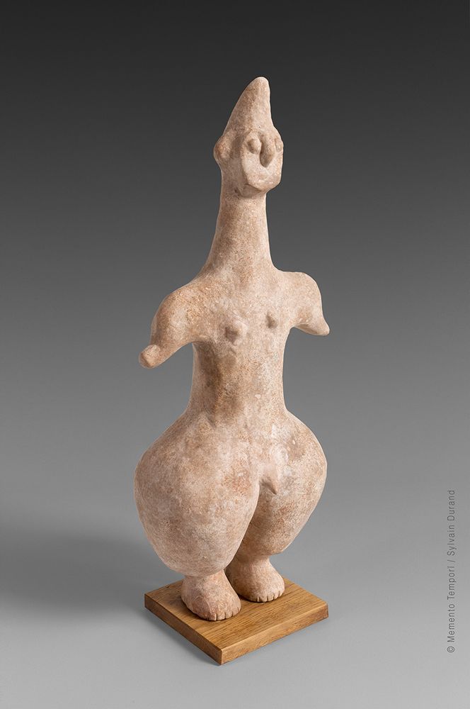 Ceramic - Amlash man bottle - ATELIER MEMENTO TEMPORI