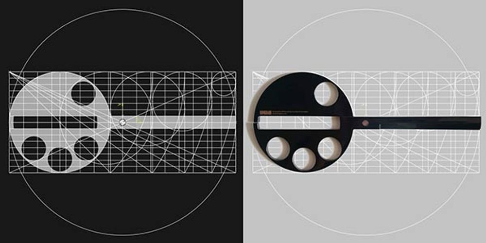 Cutlery set - "MATHEMATICS" scissors - YEN OBJECT