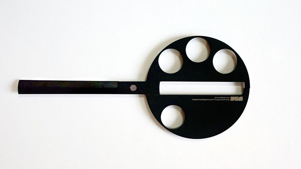 Cutlery set - "MATHEMATICS" scissors - YEN OBJECT