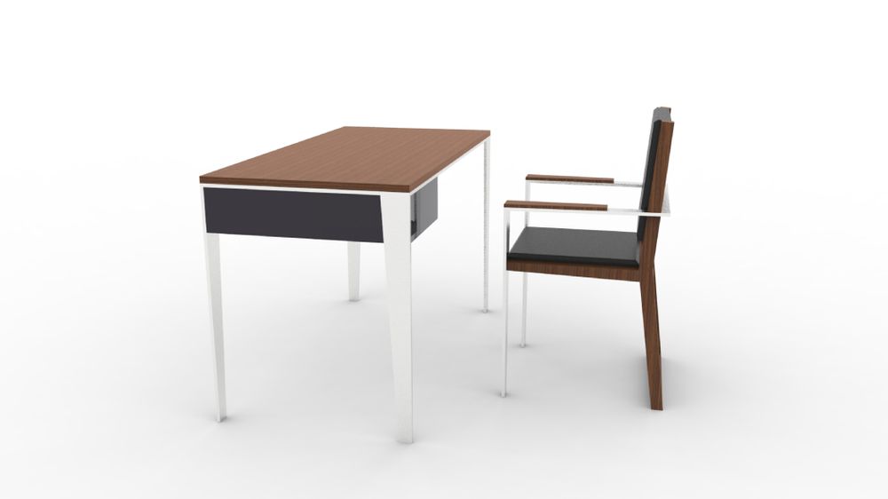 Desks - Bureau Moderne - BARNABE RICHARD