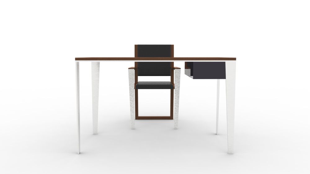 Desks - Bureau Moderne - BARNABE RICHARD
