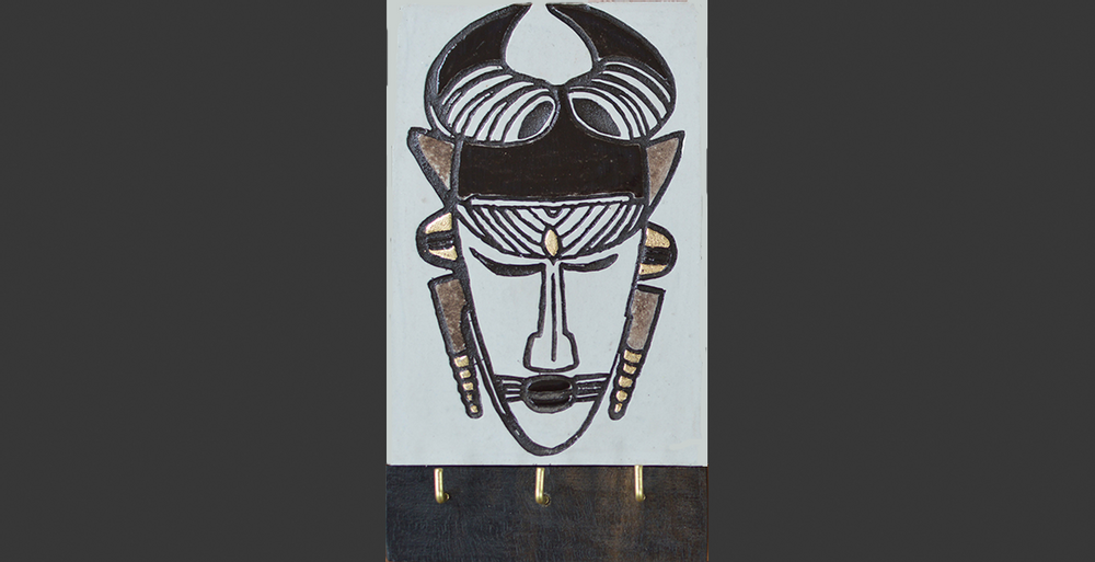 Crockery - African Masks for indoors, water rooms ou sheltered outdoor. - MARCHAND DE SABLES