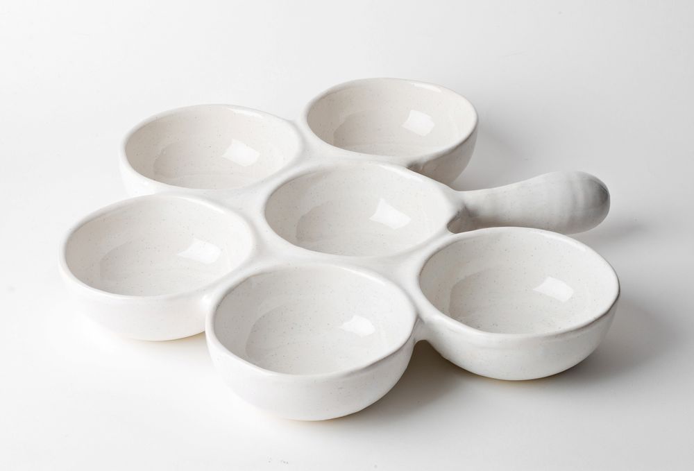Assiettes de réception - Du Blanc - BARBOTINE AUBAGNE EN PROVENCE