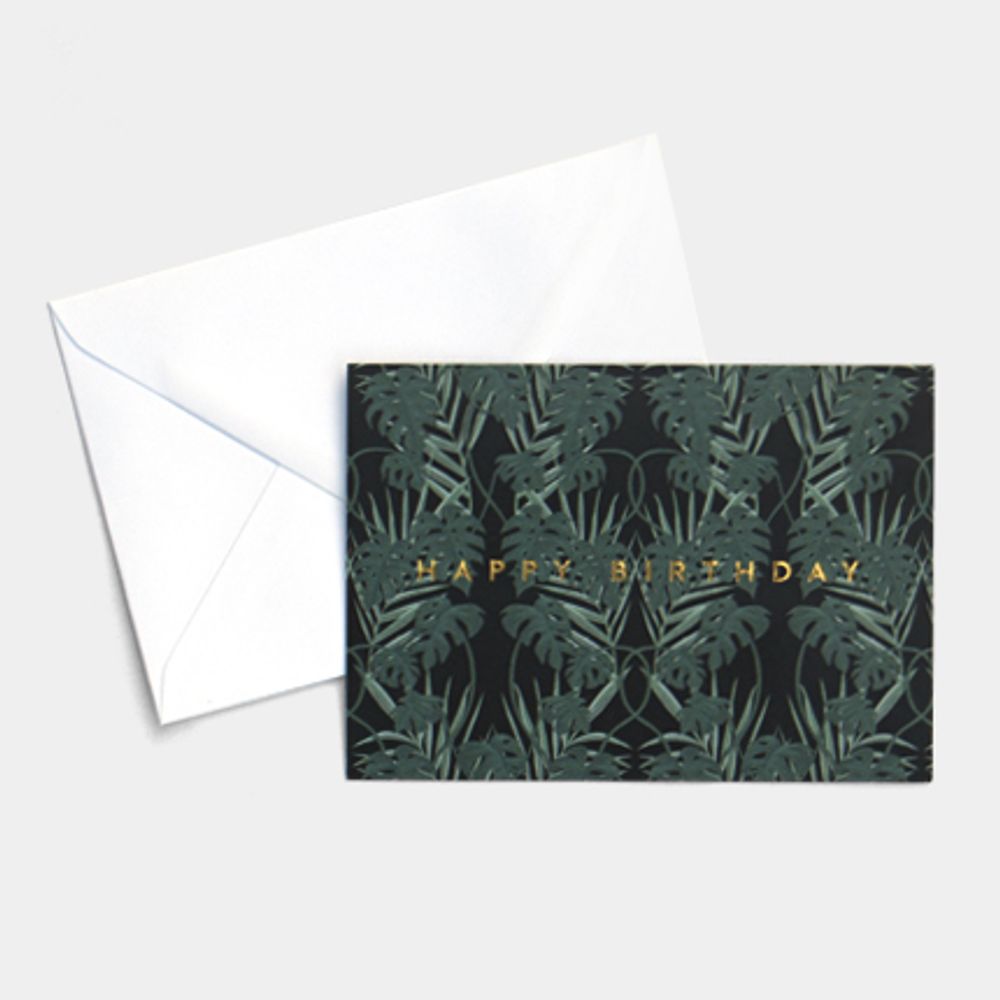 Papeterie - Cartes botaniques dorées - TUPPENCE COLLECTIVE