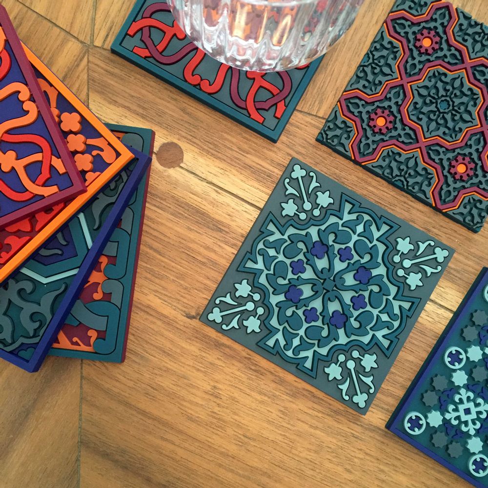 Design objects - Coasters - IMAGES D'ORIENT