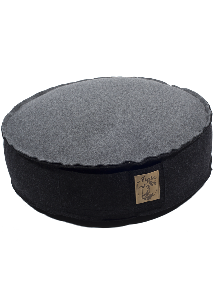 Poufs - POUF ROND MULETIERE - FILATURE ARPIN