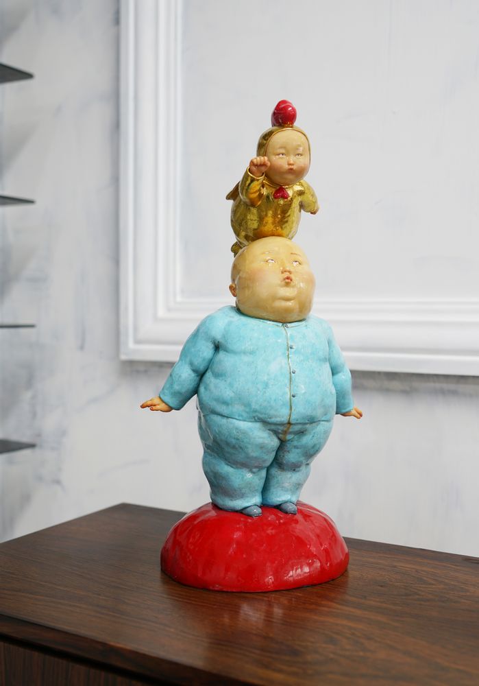 Sculptures, statuettes and miniatures - Super Baby - X+Q ART BEIJING