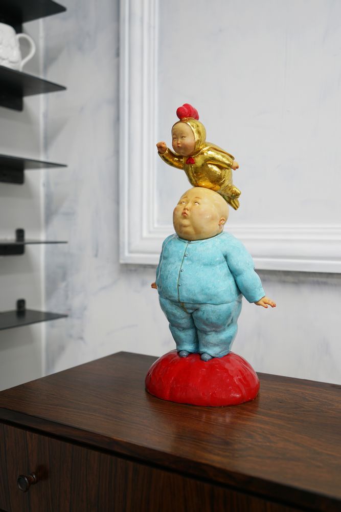Sculptures, statuettes and miniatures - Super Baby - X+Q ART BEIJING