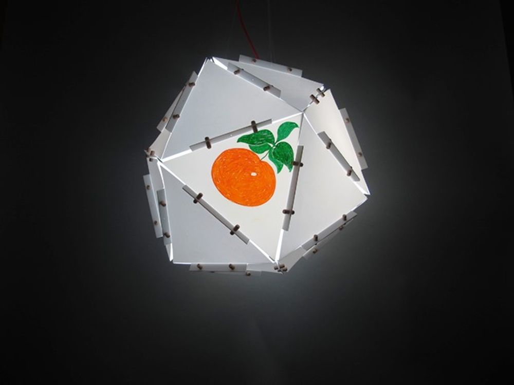 Hanging lights - Balade Geometric cube - BALADE GEOMETRIC