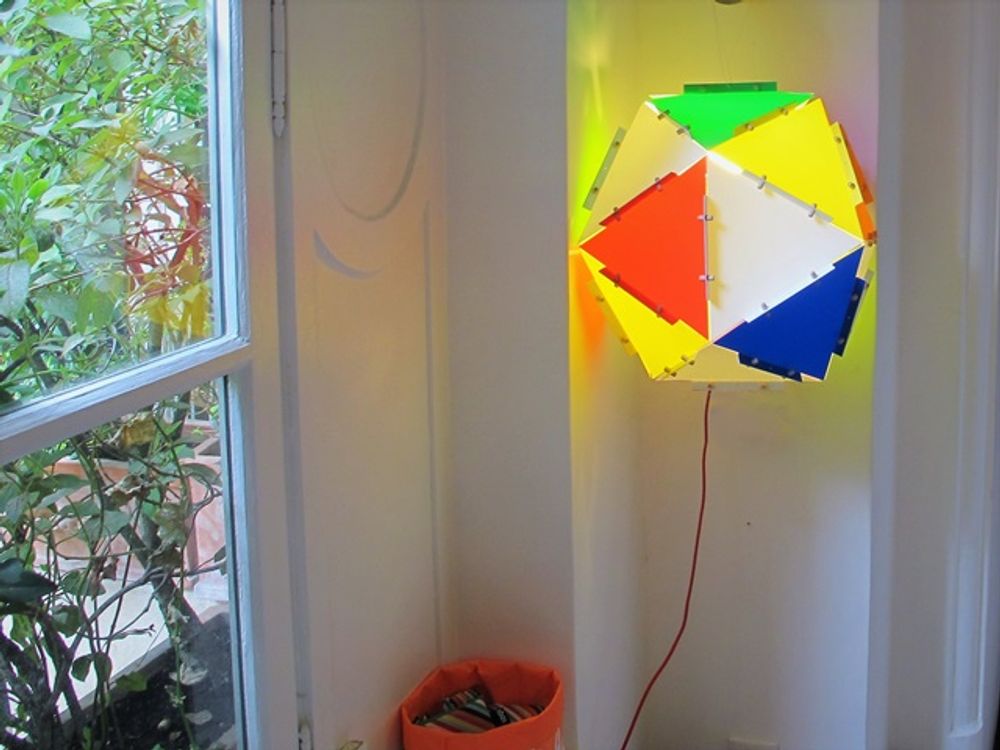 Hanging lights - Balade Geometric cube - BALADE GEOMETRIC