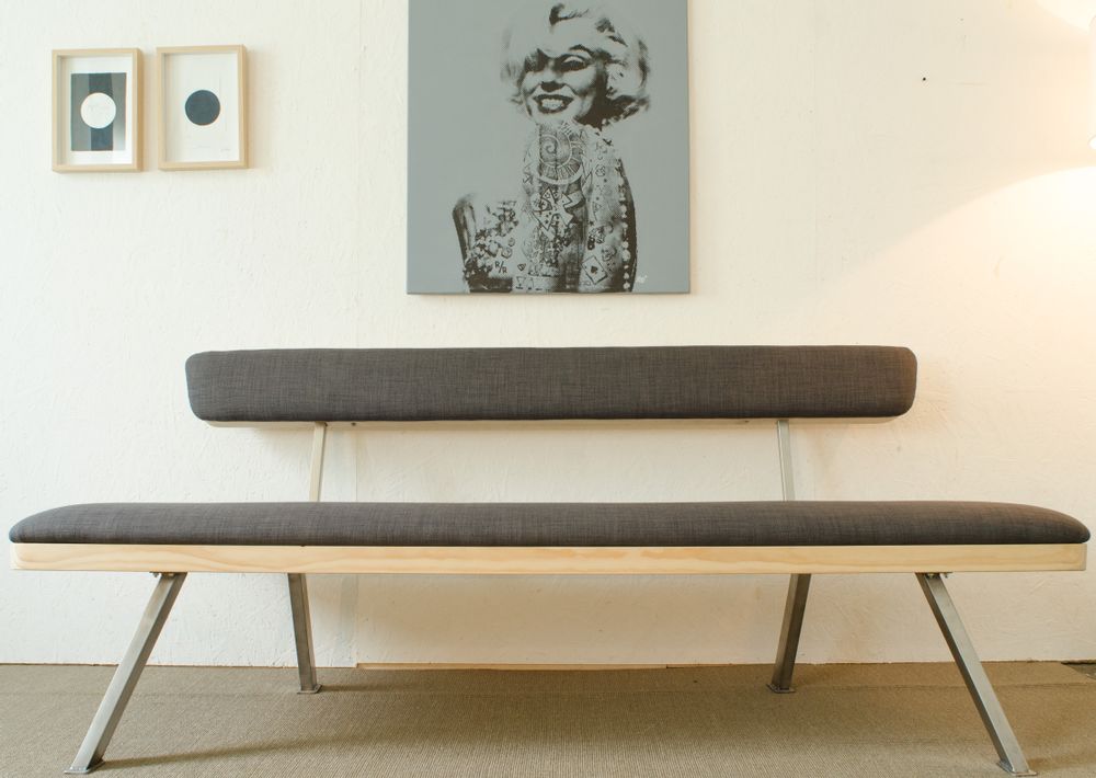 Office seating - Bench “Butterfly” - ROMUALD FLEURY