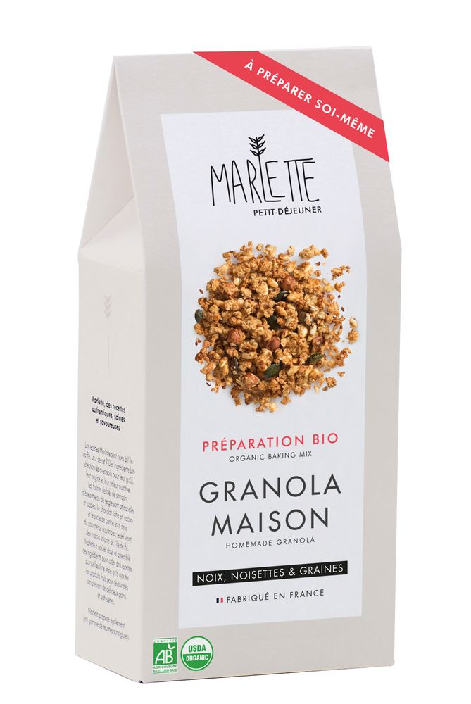 Épicerie fine - Préparation bio pour Granola Maison - MARLETTE