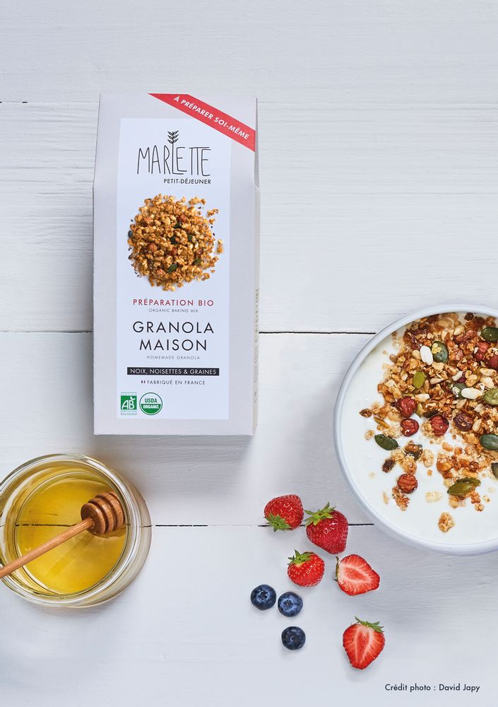 Épicerie fine - Préparation bio pour Granola Maison - MARLETTE