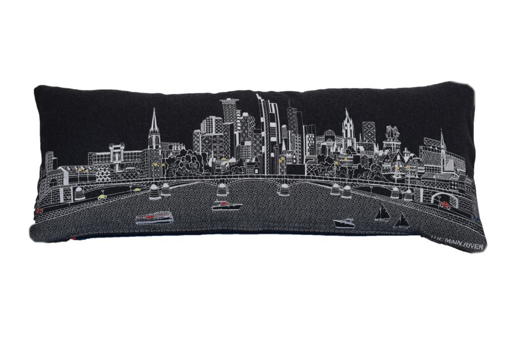 Coussins textile - FRANKFURT SKYLINE CUSHION - BEYOND CUSHIONS CORPORATION