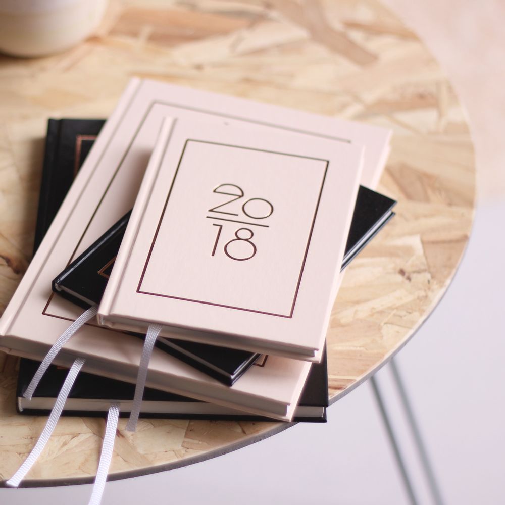 Cadeaux - Hardcover Planner/Diary 2018 - DIN A6 & DIN A5 - NAVUCKO.
