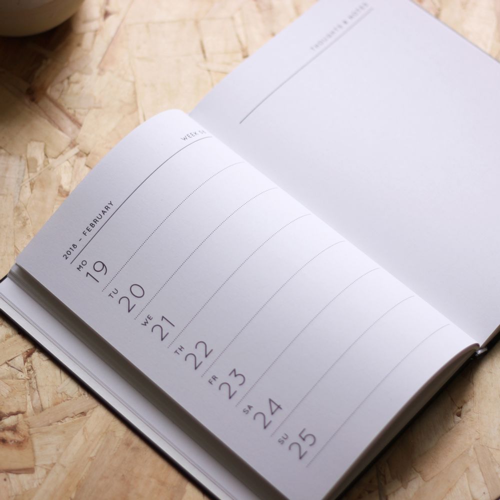Cadeaux - Hardcover Planner/Diary 2018 - DIN A6 & DIN A5 - NAVUCKO.