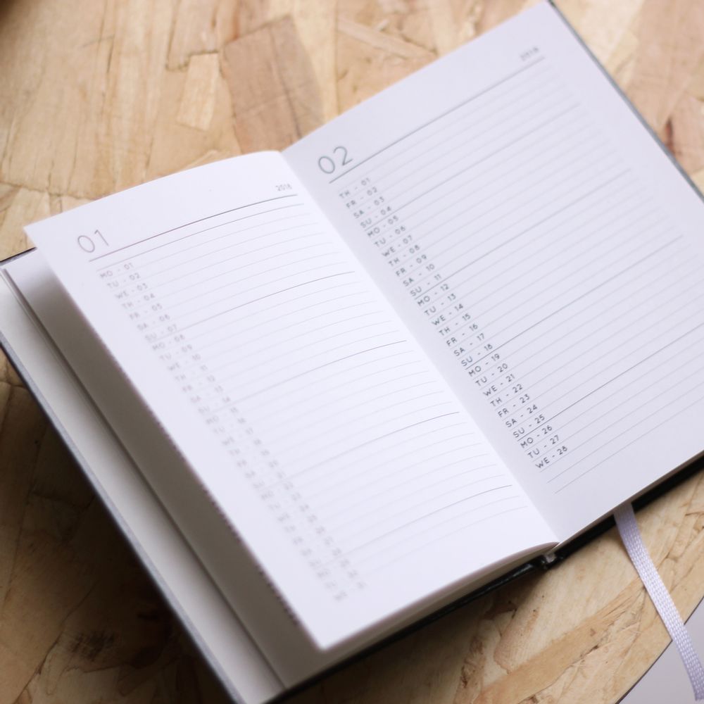 Cadeaux - Hardcover Planner/Diary 2018 - DIN A6 & DIN A5 - NAVUCKO.