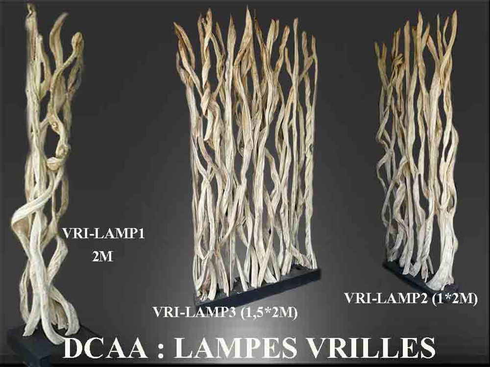 Unique pieces - WHITE VINES (with or without lamp - DCAA