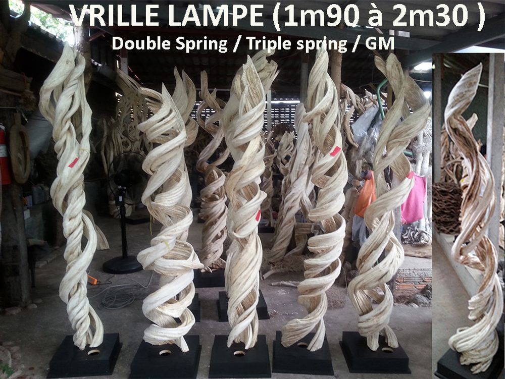 Unique pieces - WHITE VINES (with or without lamp - DCAA