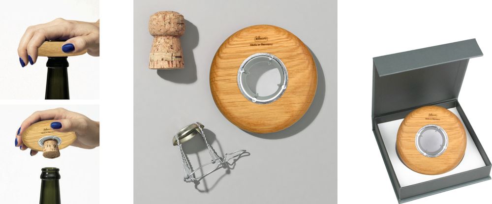 Accessoires pour le vin - OUVRE-BOUTEILLE de CHAMPAGNE "Hoopla" - CHEVALIER DIFFUSION