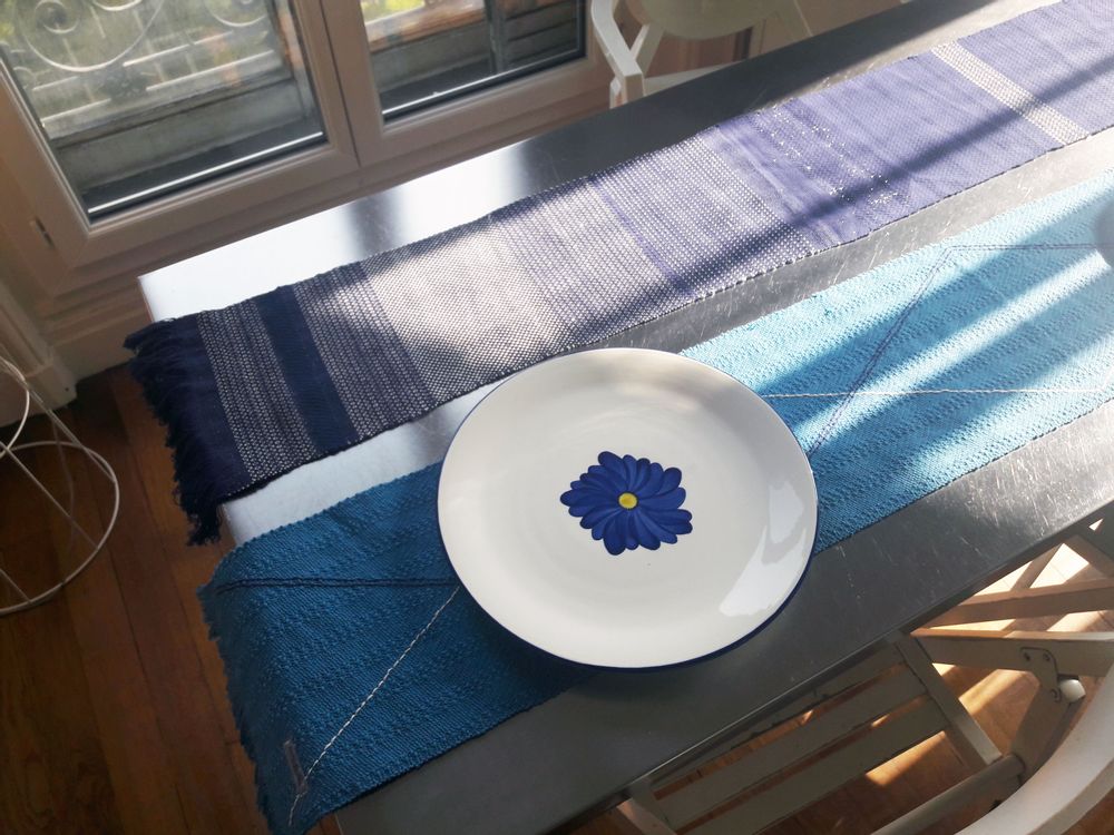 Table linen - Table runners. 100% cotton. - CLAUDIA DE LA HOZ TEXTILE-DECO