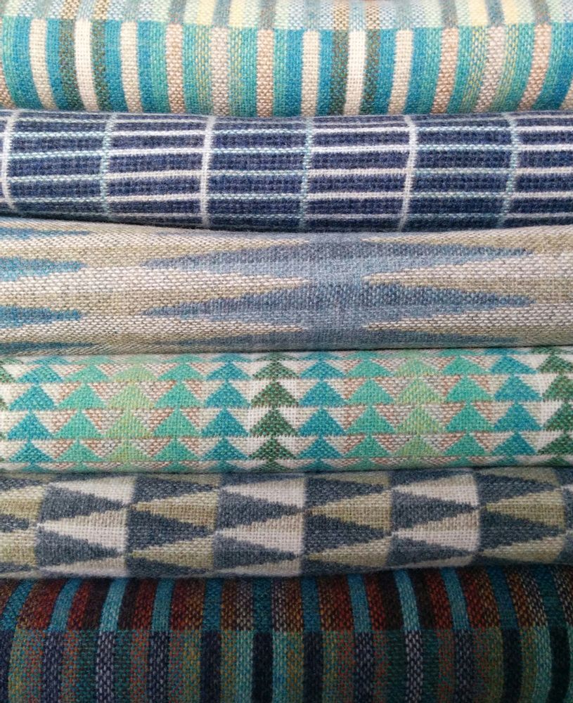 Throw blankets - Jig Throw - CHALK WOVENS (UK) LTD