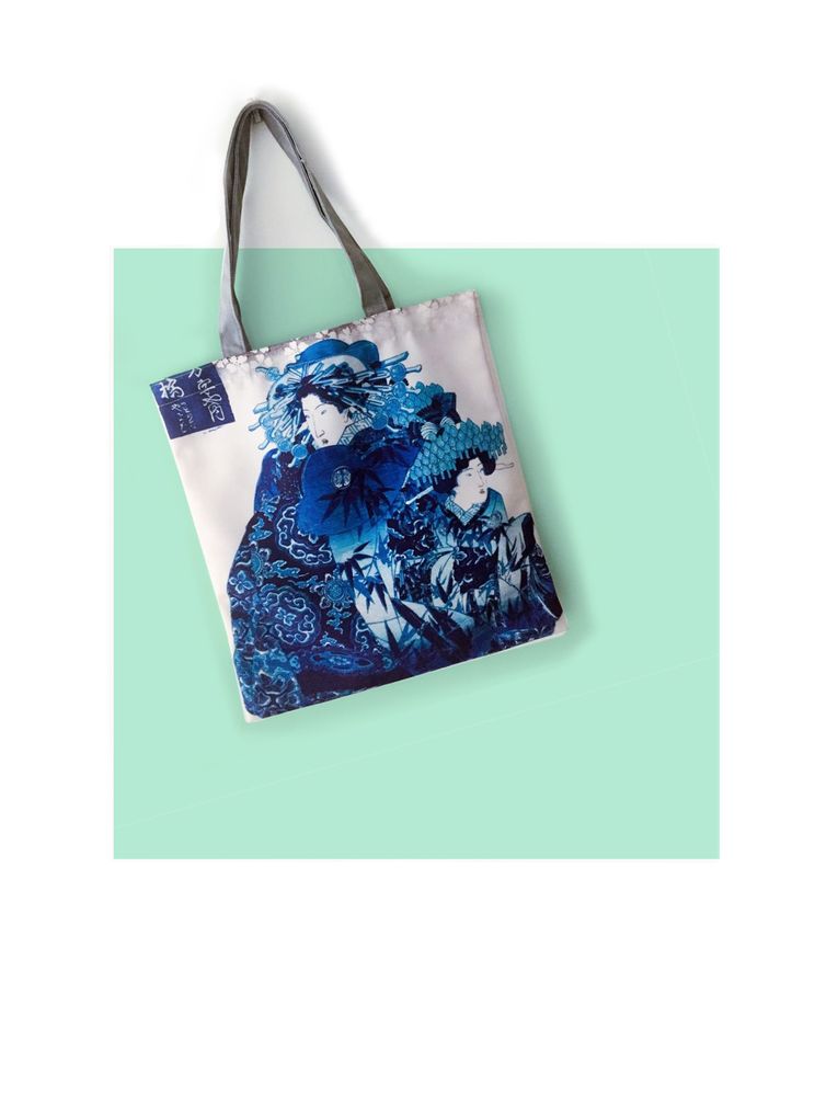 Bags and totes - Canvas Tote Bag/Sac Fourre-tout - JOURNEY TO THE EAST ART GALLERY