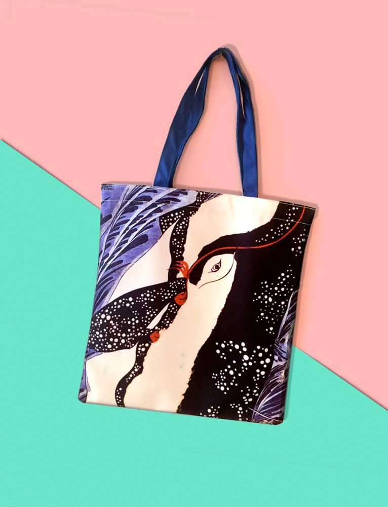 Bags and totes - Canvas Tote Bag/Sac Fourre-tout - JOURNEY TO THE EAST ART GALLERY