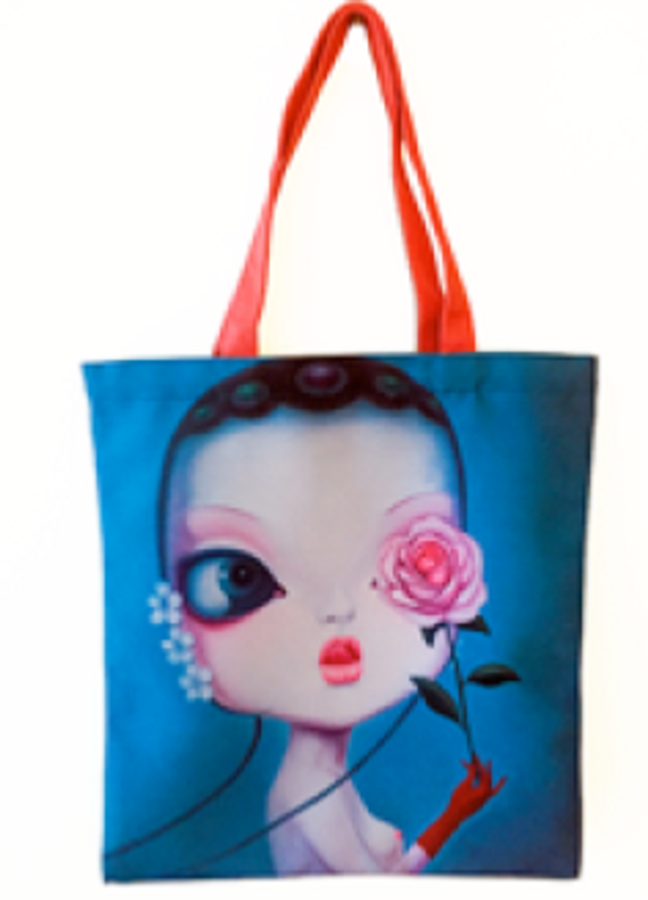 Bags and totes - Canvas Tote Bag/Sac Fourre-tout - JOURNEY TO THE EAST ART GALLERY