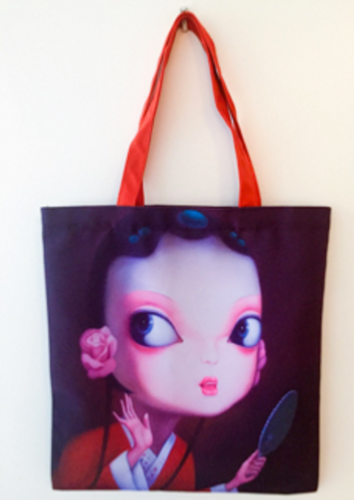 Bags and totes - Canvas Tote Bag/Sac Fourre-tout - JOURNEY TO THE EAST ART GALLERY