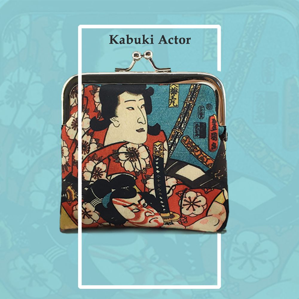 Bags and totes - AKEMI Coin Purse / Porte-Monnaie AKEMI - JOURNEY TO THE EAST ART GALLERY