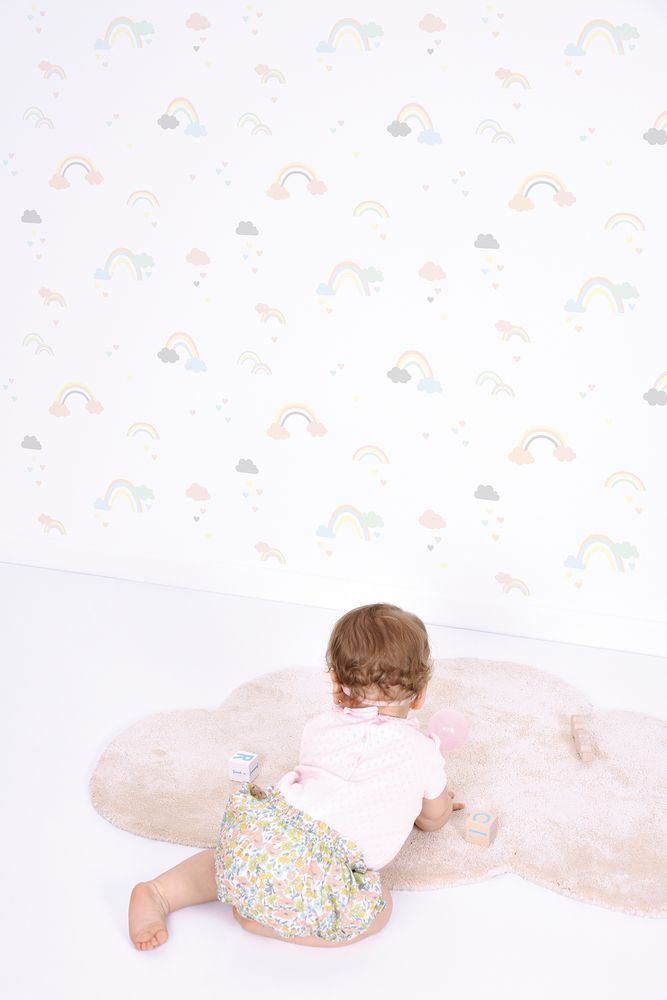 Chambres d'enfants - PAPIER PEINT ARC-EN-CIEL - LILIPINSO