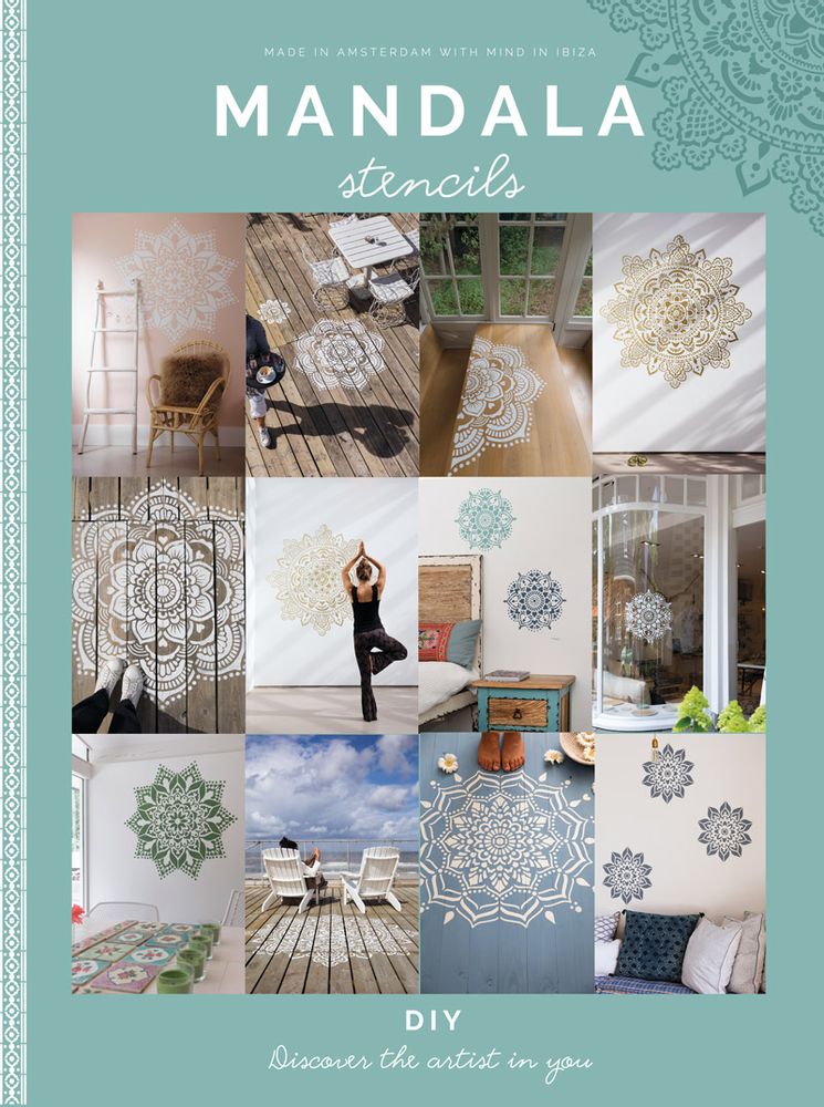 Autres décorations murales - Mandala stencils - IBIZA STENCILS