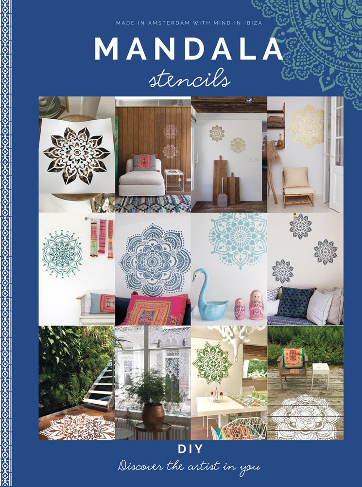 Autres décorations murales - Mandala stencils - IBIZA STENCILS