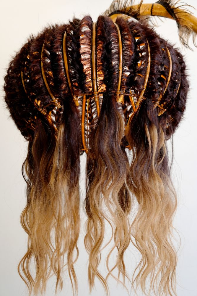 Pièces uniques - LUMINAIRE KIKOMBA - MICKI CHOMICKI HAIR BRUT