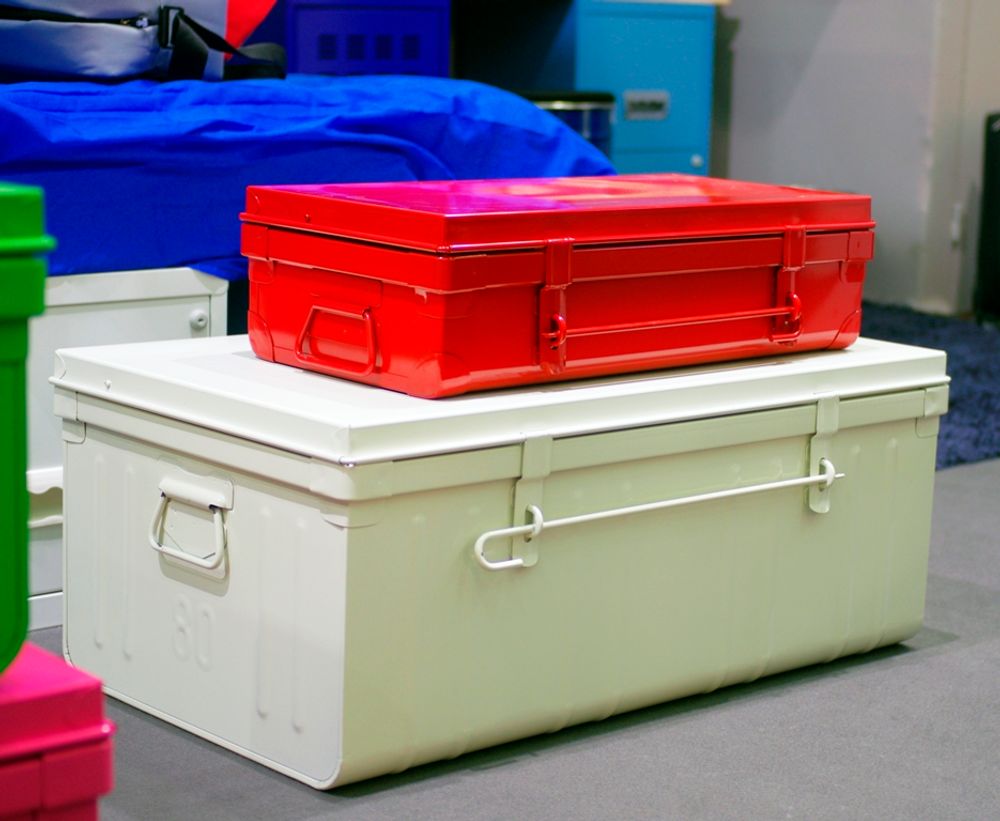 Storage boxes - Steel storage box - GROUPE PIERRE HENRY