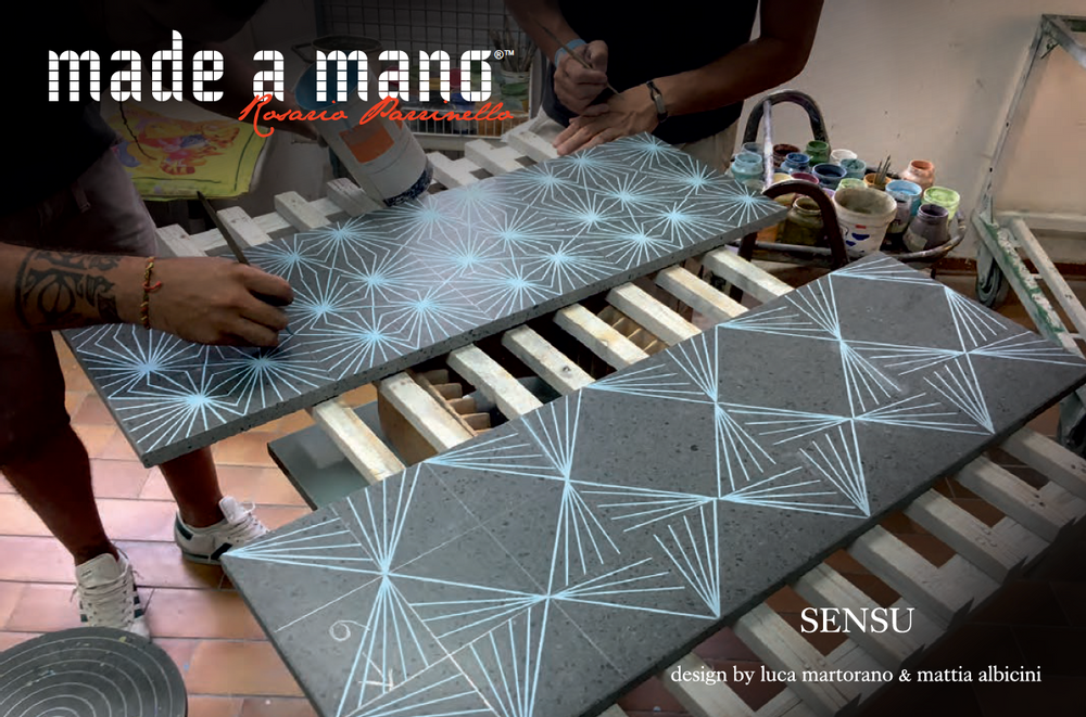 Lawn tables - Made a Mano - MyTable SENSU - MADE A MANO - ROSARIO PARRINELLO