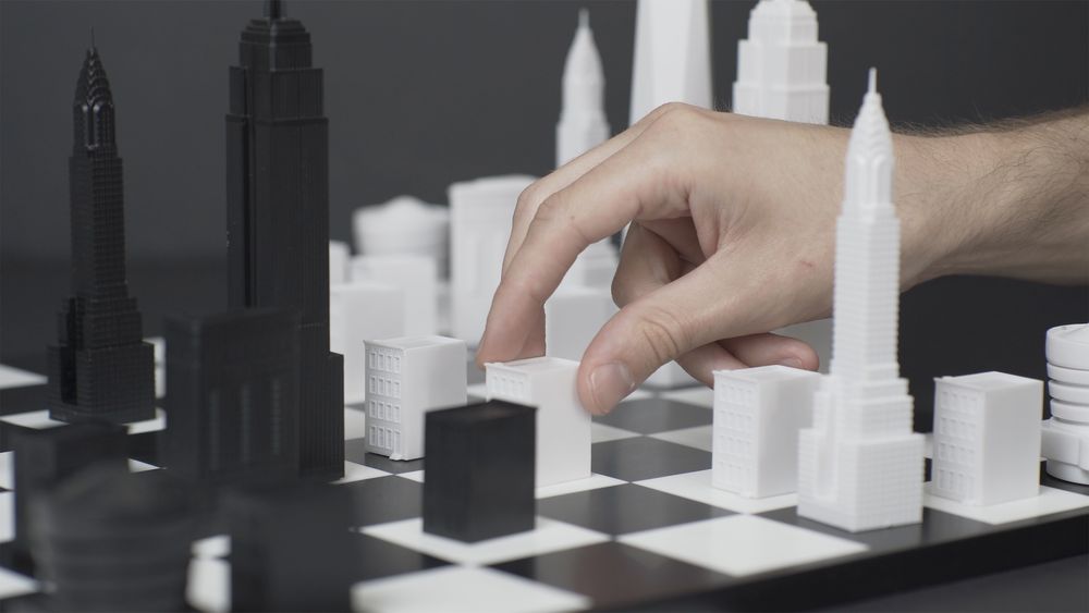Objets design - Skyline Chess - Édition de New York City - SKYLINE CHESS
