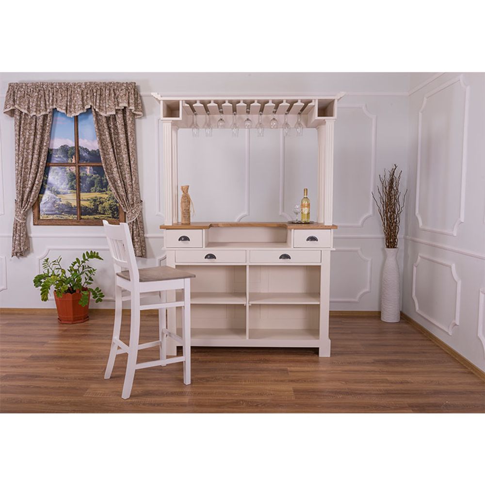 Desks - Counter with gallery & bar stool - SZEL MOB