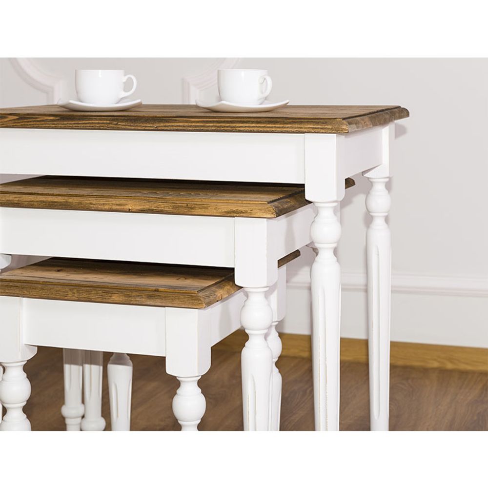 Console table - Mini tables 3 pcs. - SZEL MOB